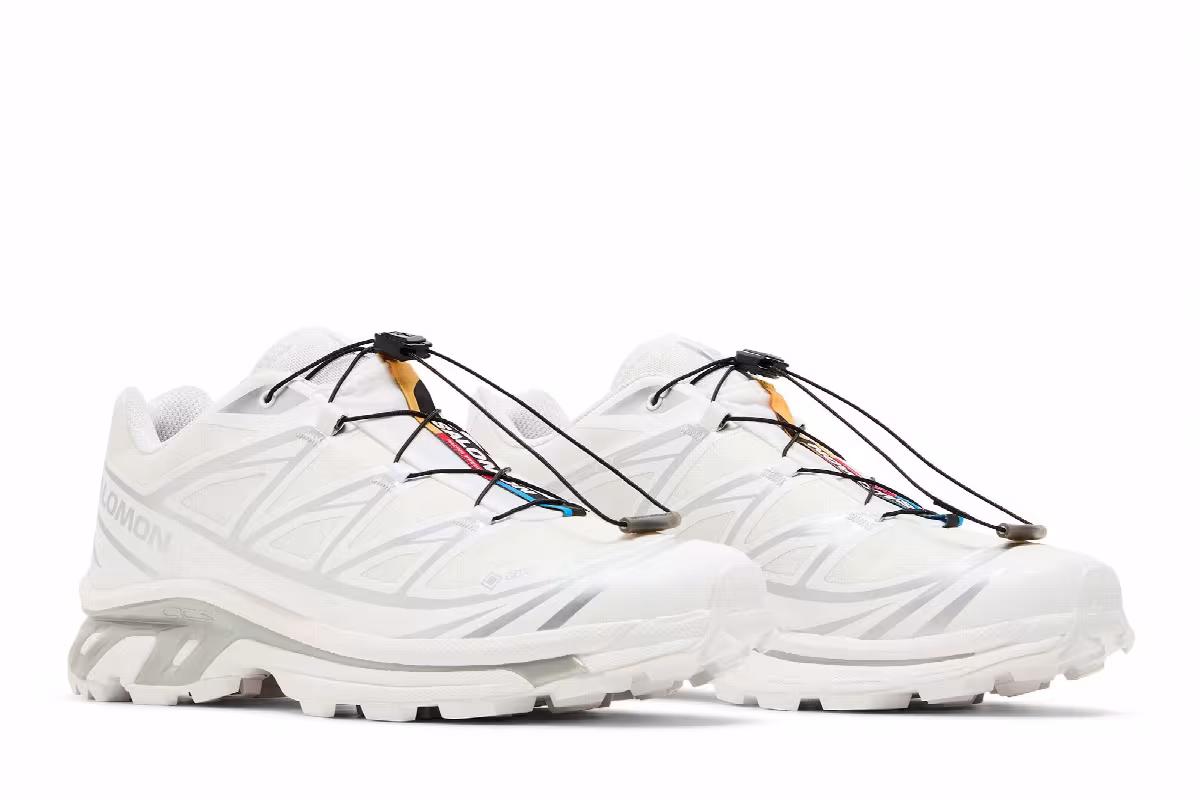 Salomon XT-6 GORE-TEX White Silver, view 9