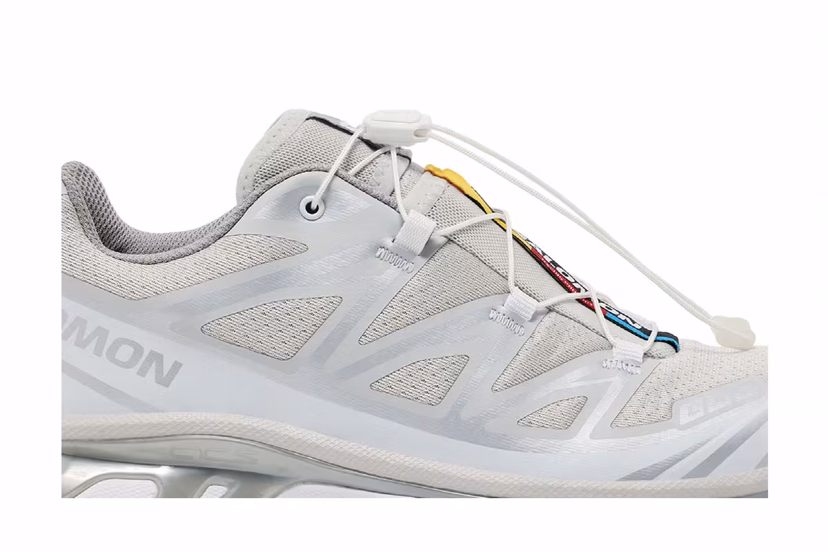 Salomon XT-6 Lunar Rock Silver White, view 3