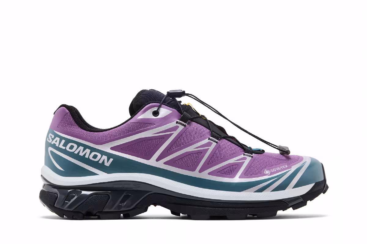 Salomon XT-6 GORE-TEX Concord Grape Stormy Weather, view 2