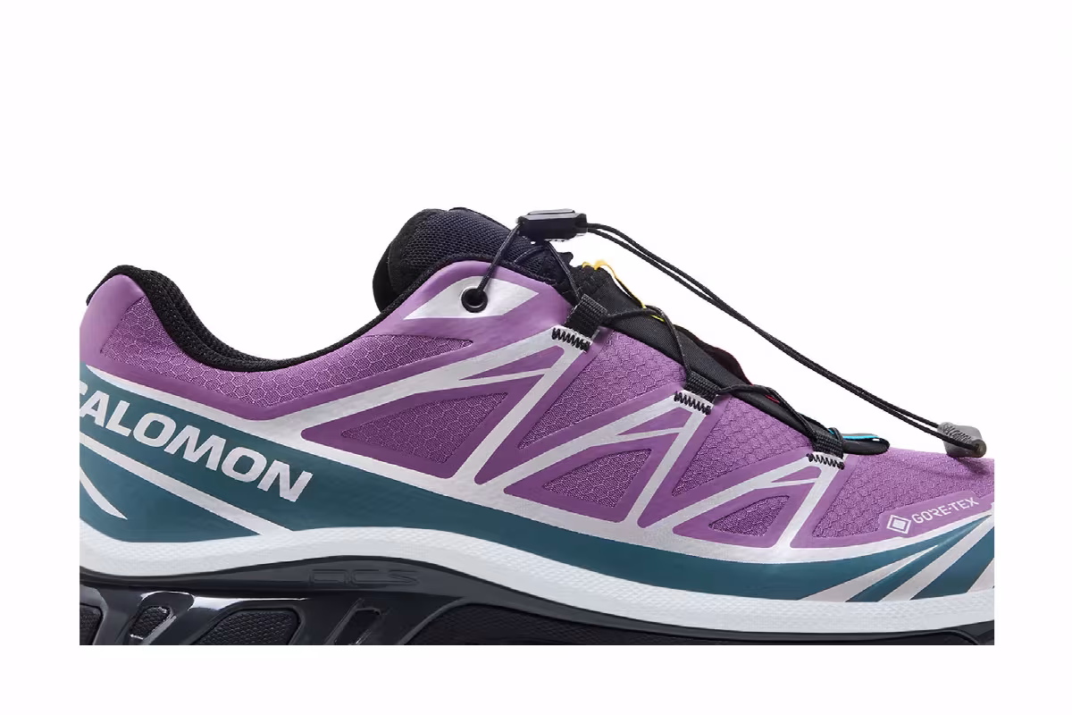 Salomon XT-6 GORE-TEX Concord Grape Stormy Weather, view 3