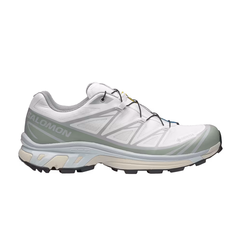 Salomon XT-6 GORE-TEX White Green Milieu Ice Flow