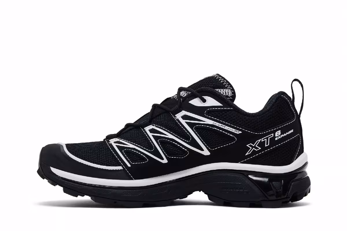 Salomon XT-6 Expanse Black White, view 4