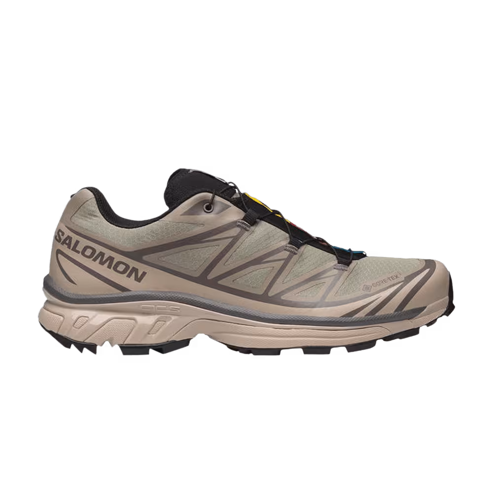 Salomon XT-6 GORE-TEX White Pepper Silver Sage Dark Gull
