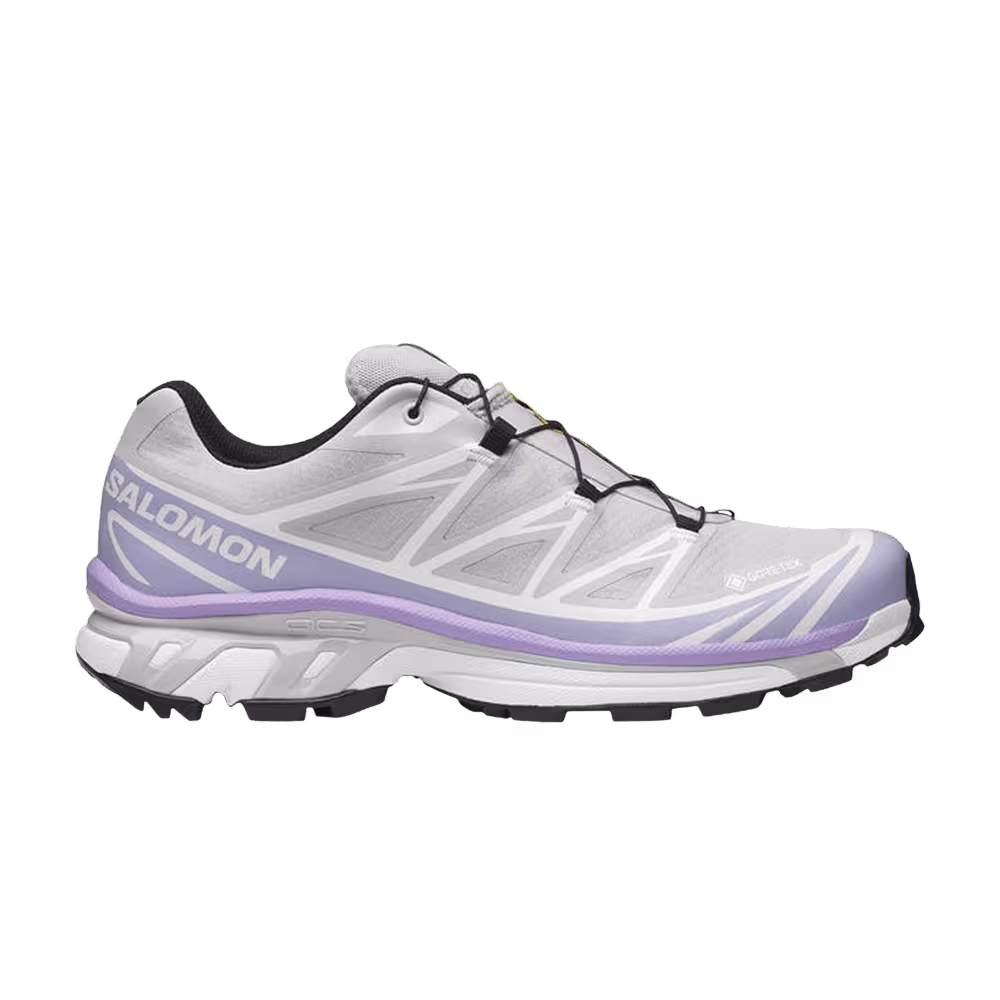 Salomon XT-6 GORE-TEX Gray Violet Cosmic Sky White