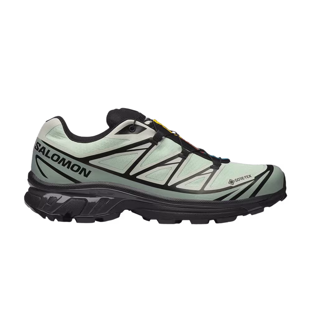 Salomon XT-6 GORE-TEX Sea Foam Green Milieu Black