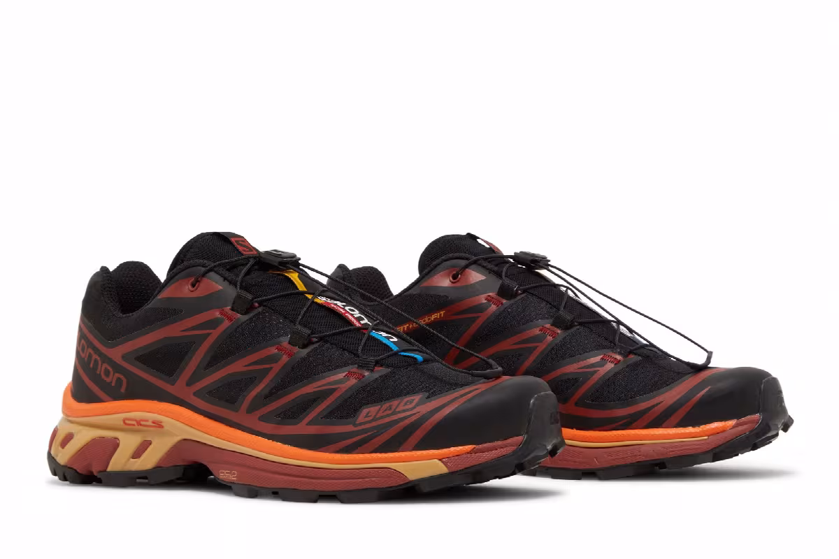 Salomon XT-6 Black Chocolate Plum, view 9