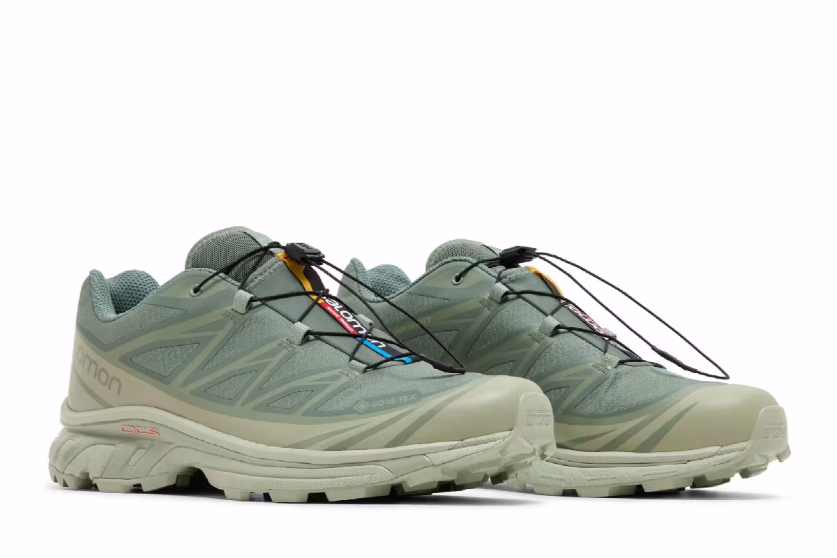 Salomon XT-6 GORE-TEX Desert Sage, view 9