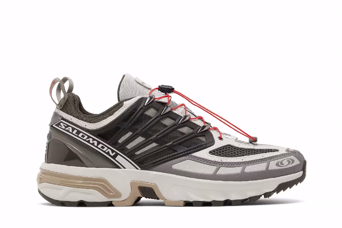 Salomon ACS Pro Advanced Peat Beluga Vintage Khaki, view 2