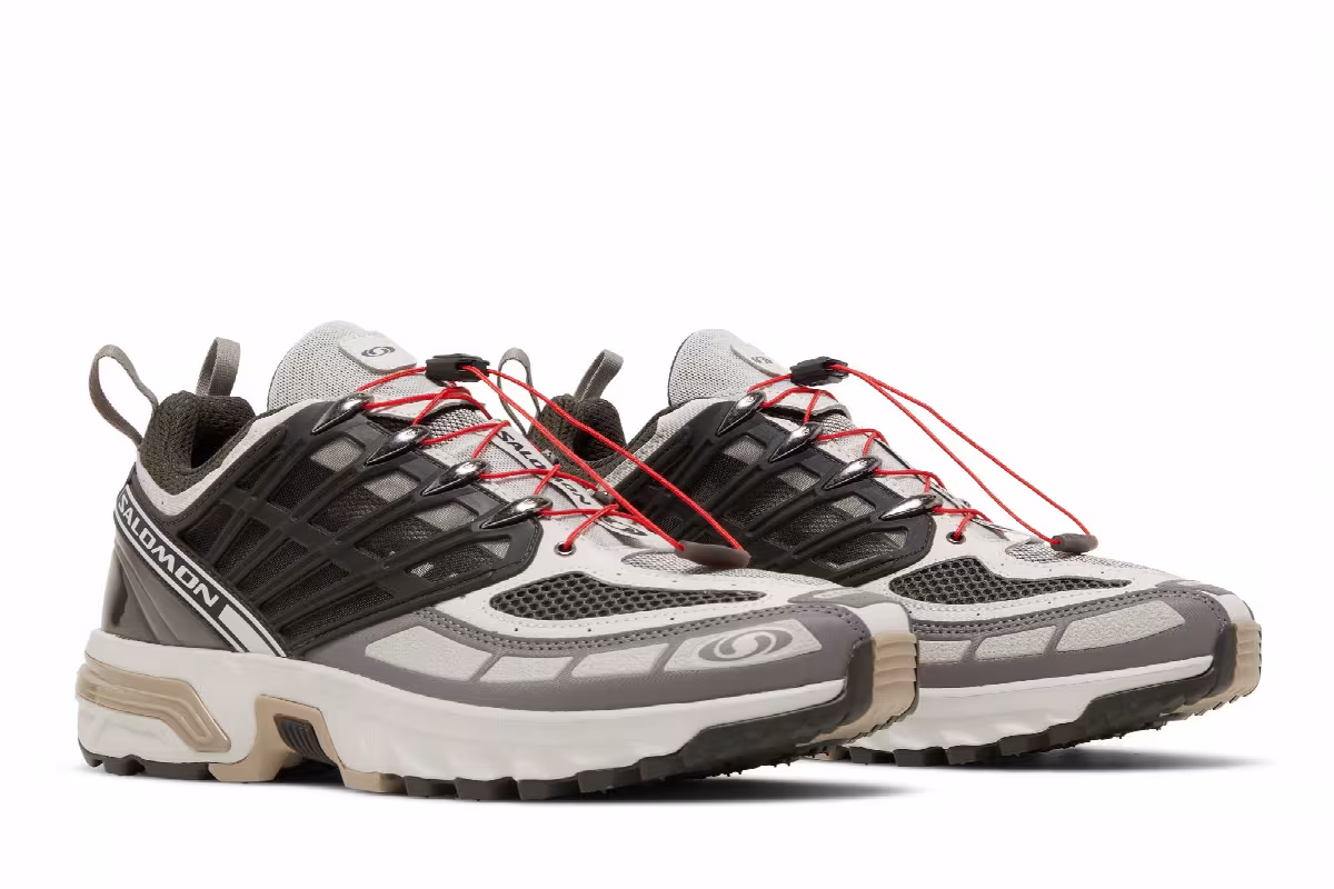 Salomon ACS Pro Advanced Peat Beluga Vintage Khaki, view 9