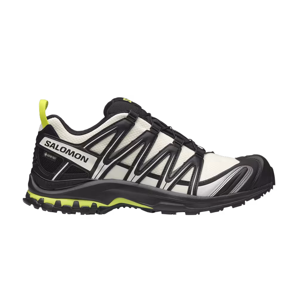 Salomon XA Pro 3D GORE-TEX Vanilla Ice Black Acid Lime
