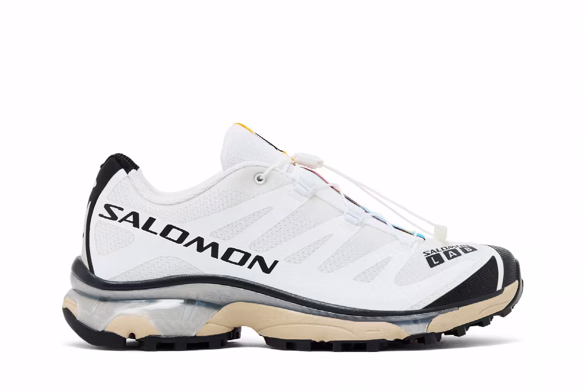 Salomon XT-4 OG White Pepper Black, view 2