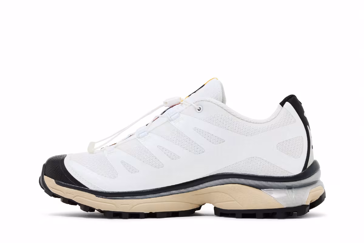 Salomon XT-4 OG White Pepper Black, view 4