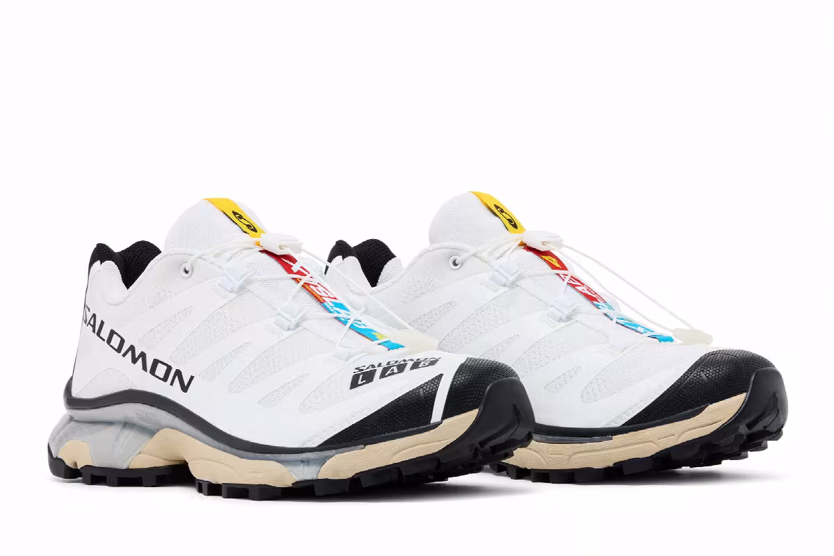 Salomon XT-4 OG White Pepper Black, view 9