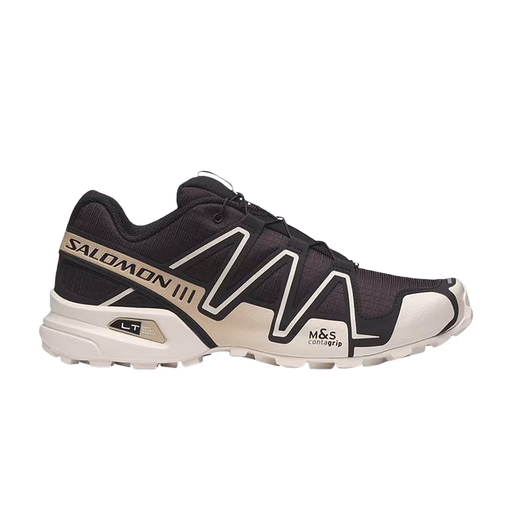 Salomon Speedcross 3 Black Coffee Vanilla Ice Bog