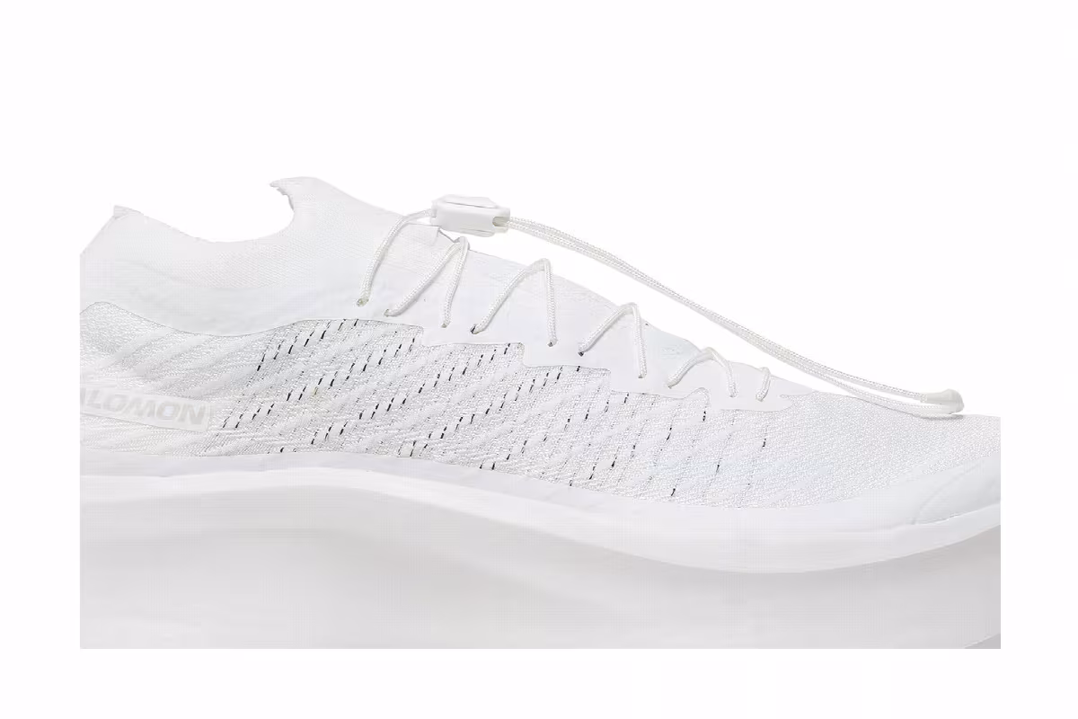 Comme des Garçons x Salomon Women's Pulsar Platform Triple White, view 3