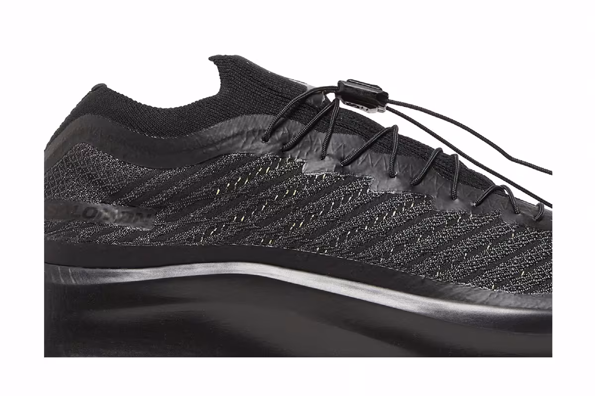 Comme des Garçons x Salomon Women's Pulsar Platform Triple Black, view 3