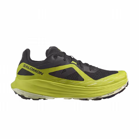 Salomon Ultra Flow 'Black Sulphur Spring Yellow'