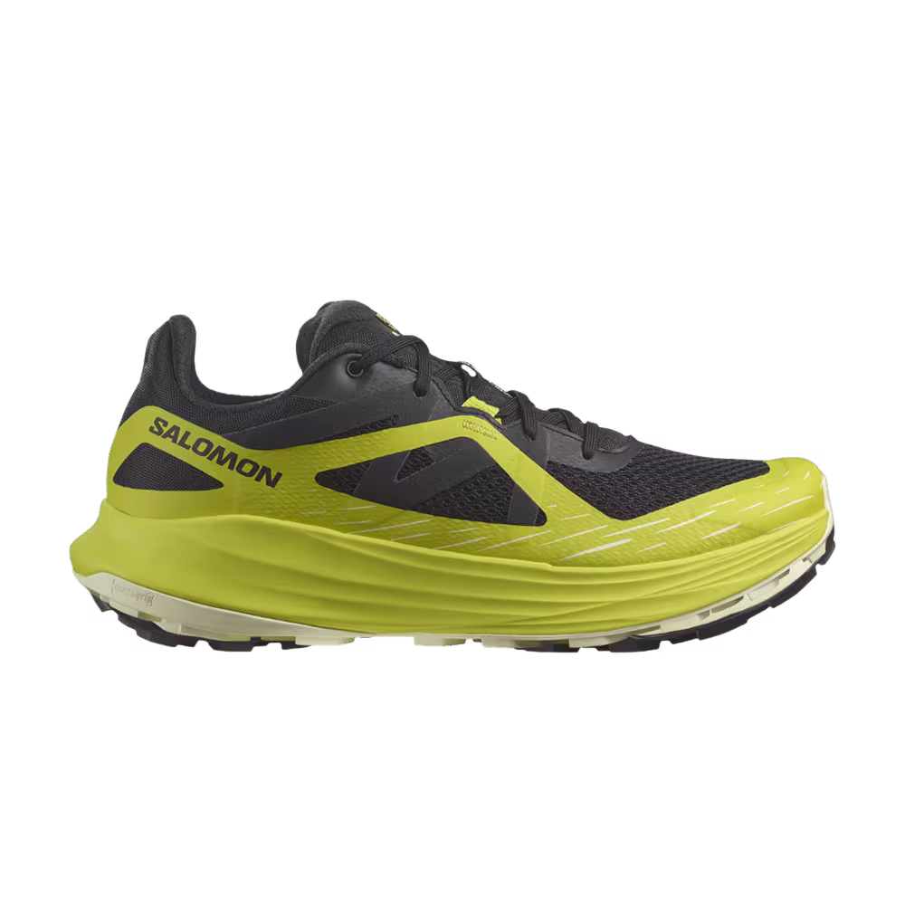 Salomon Ultra Flow Black Sulphur Spring Yellow