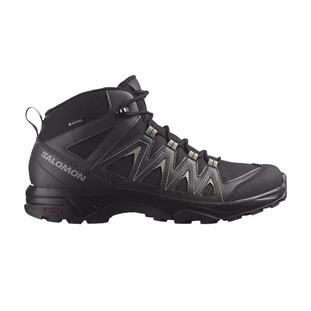 Salomon X Braze Mid Boot Black Phantom Vintage Khaki