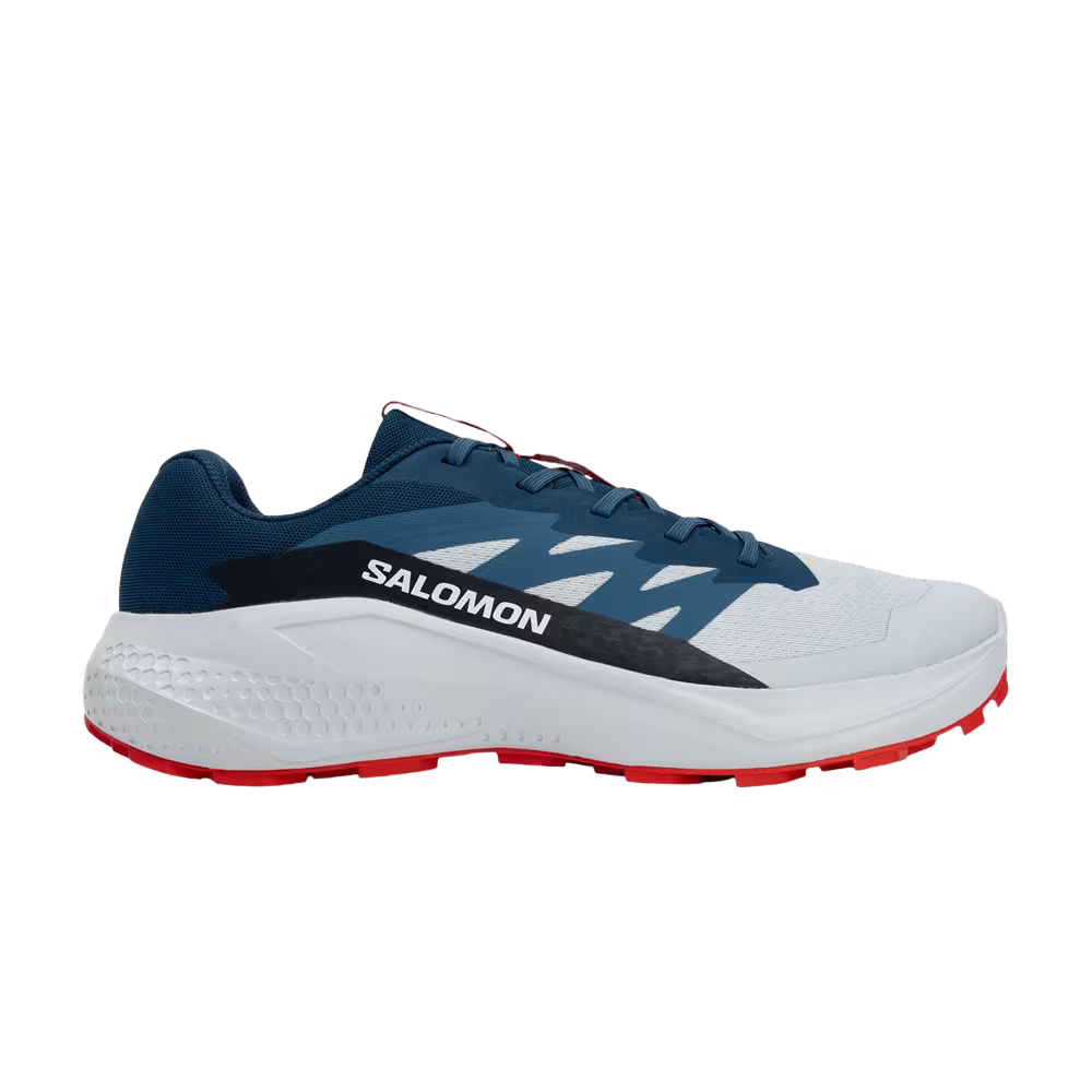 Salomon Alphaglide Blue Fiery Red