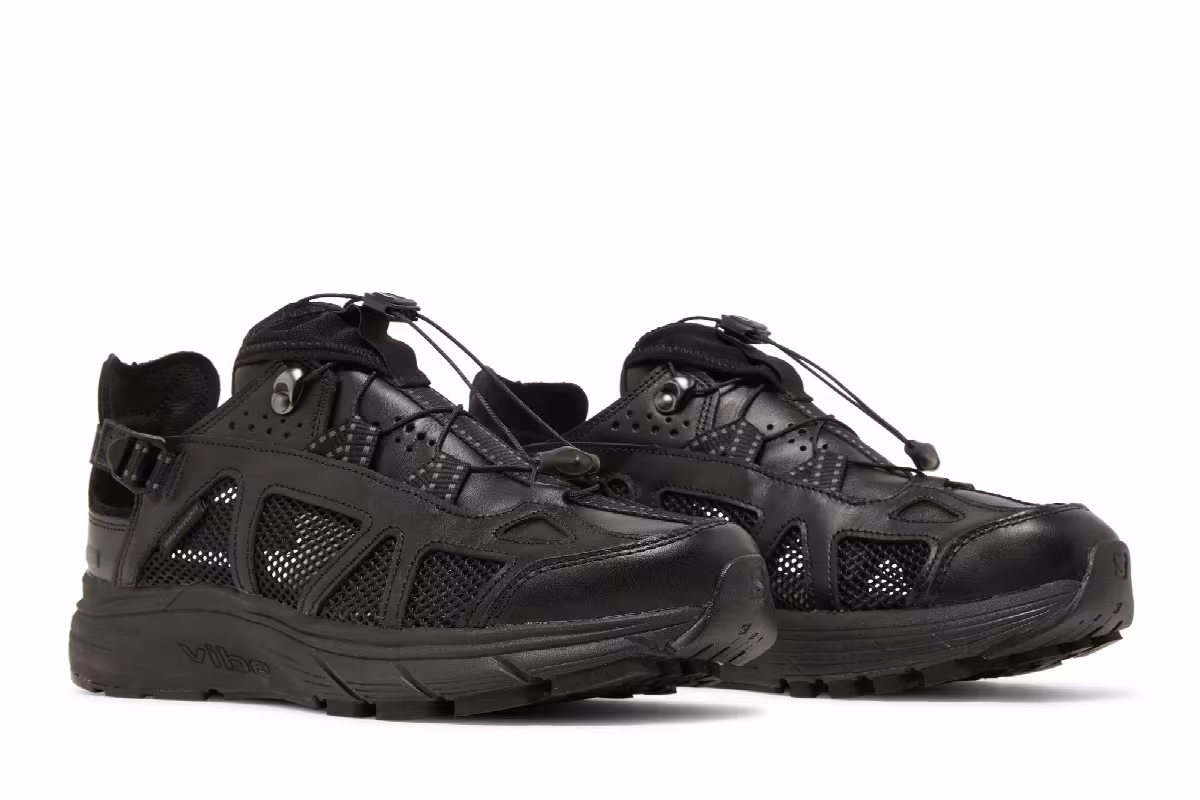 Salomon Techsonic Leather Advanced Black, view 9