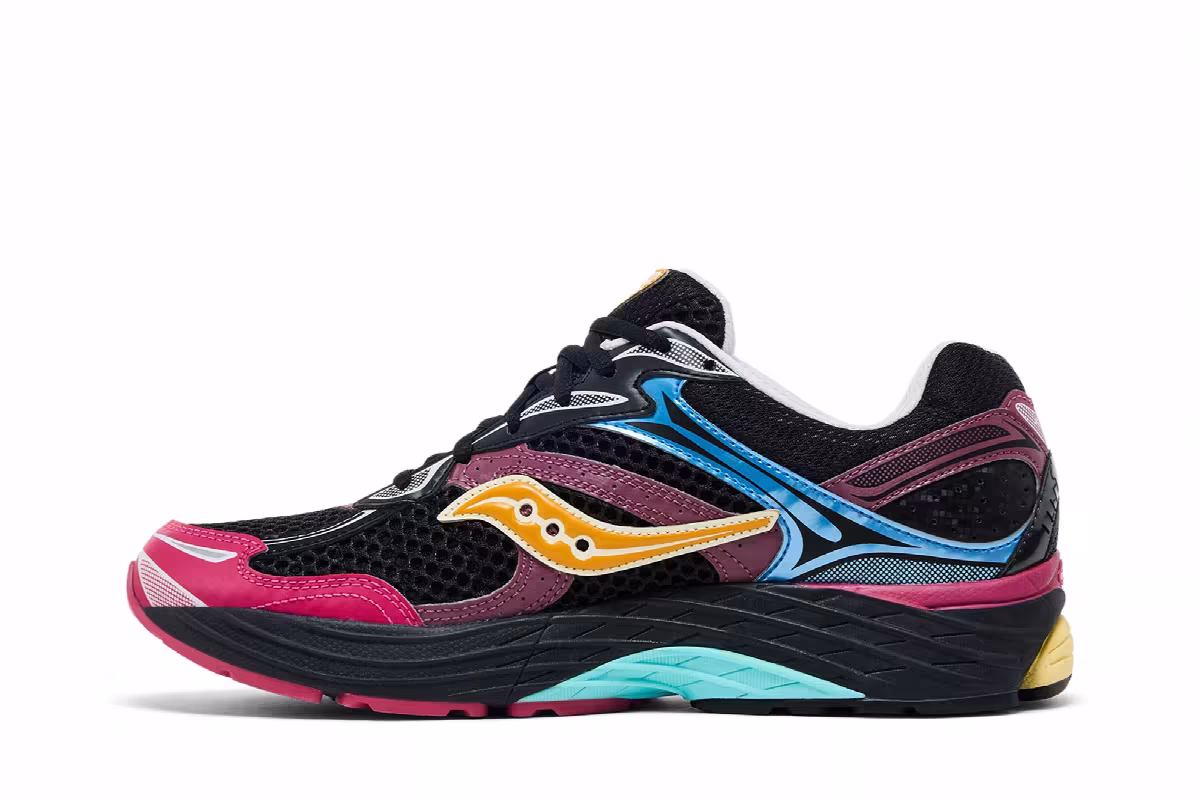Saucony ProGrid Omni 9 Multi-Color Black, view 4