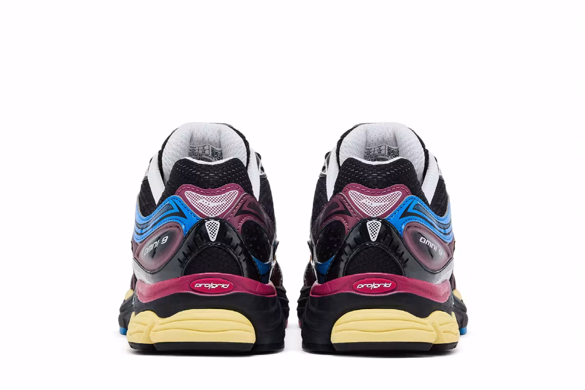 Saucony ProGrid Omni 9 Multi-Color Black, view 7