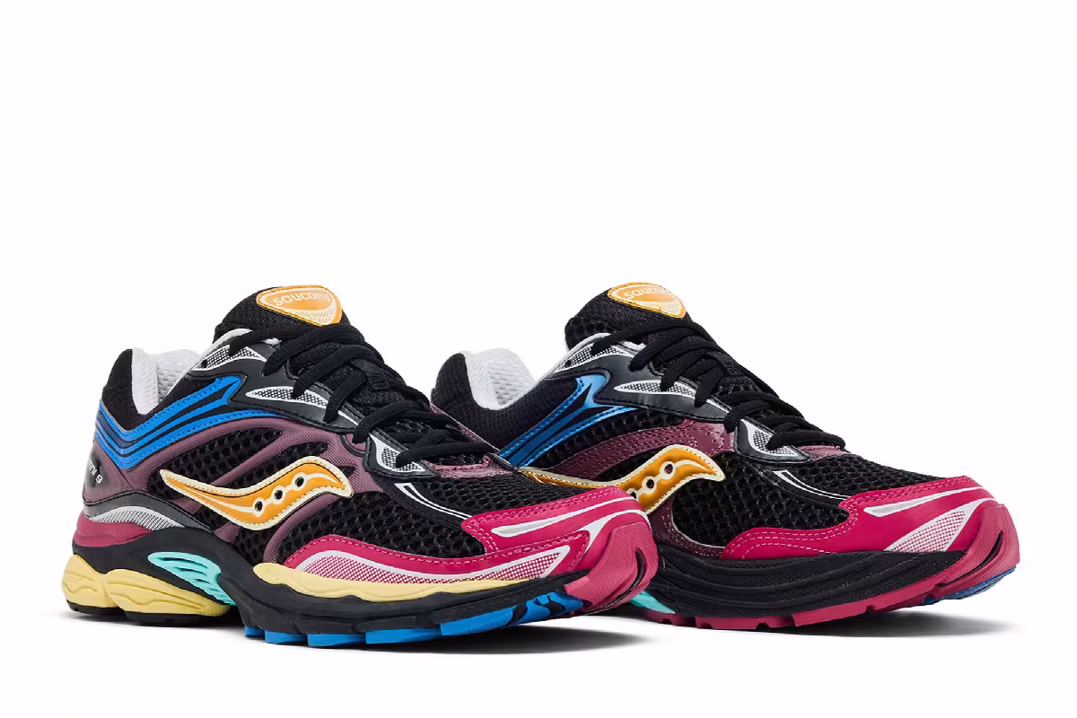 Saucony ProGrid Omni 9 Multi-Color Black, view 9