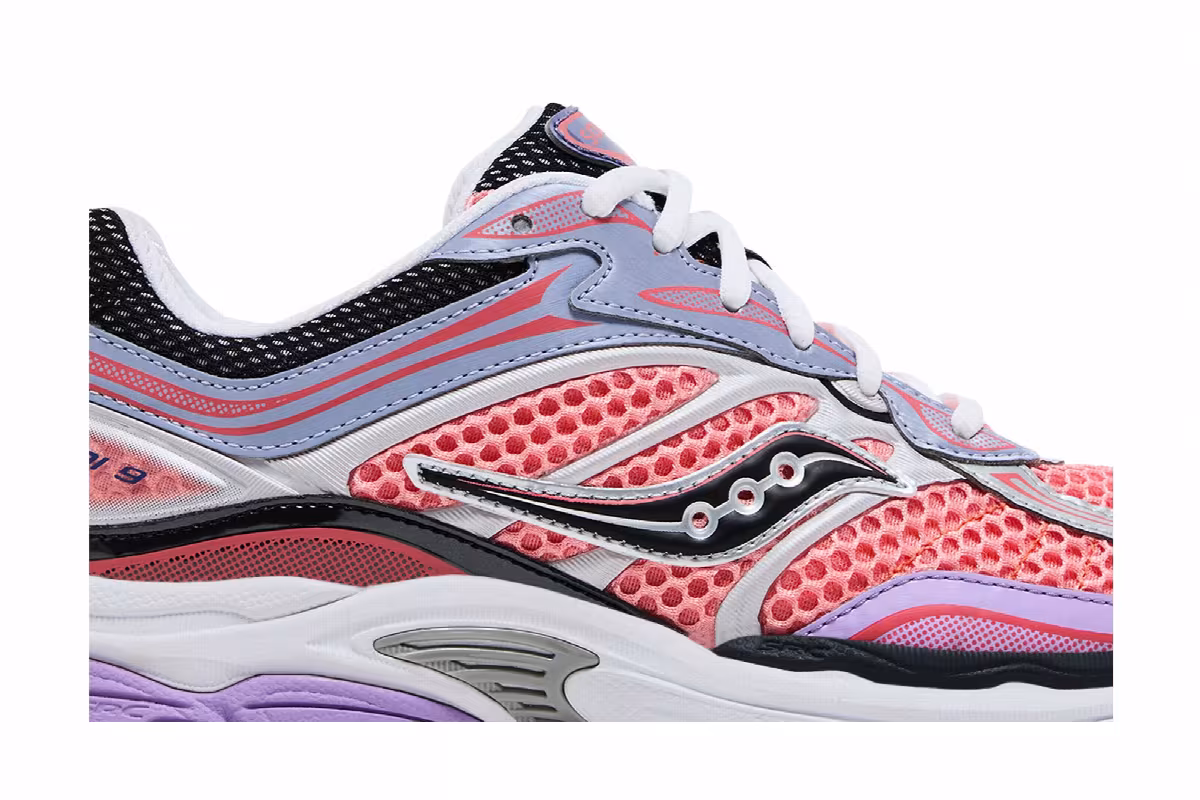 Saucony ProGrid Omni 9 Pink Purple, view 3