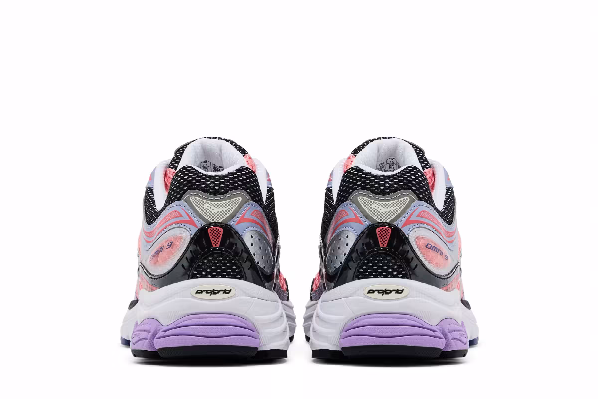 Saucony ProGrid Omni 9 Pink Purple, view 7