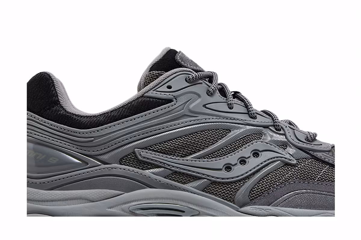 Saucony ProGrid Omni 9 Armor Pack - Grey, view 3