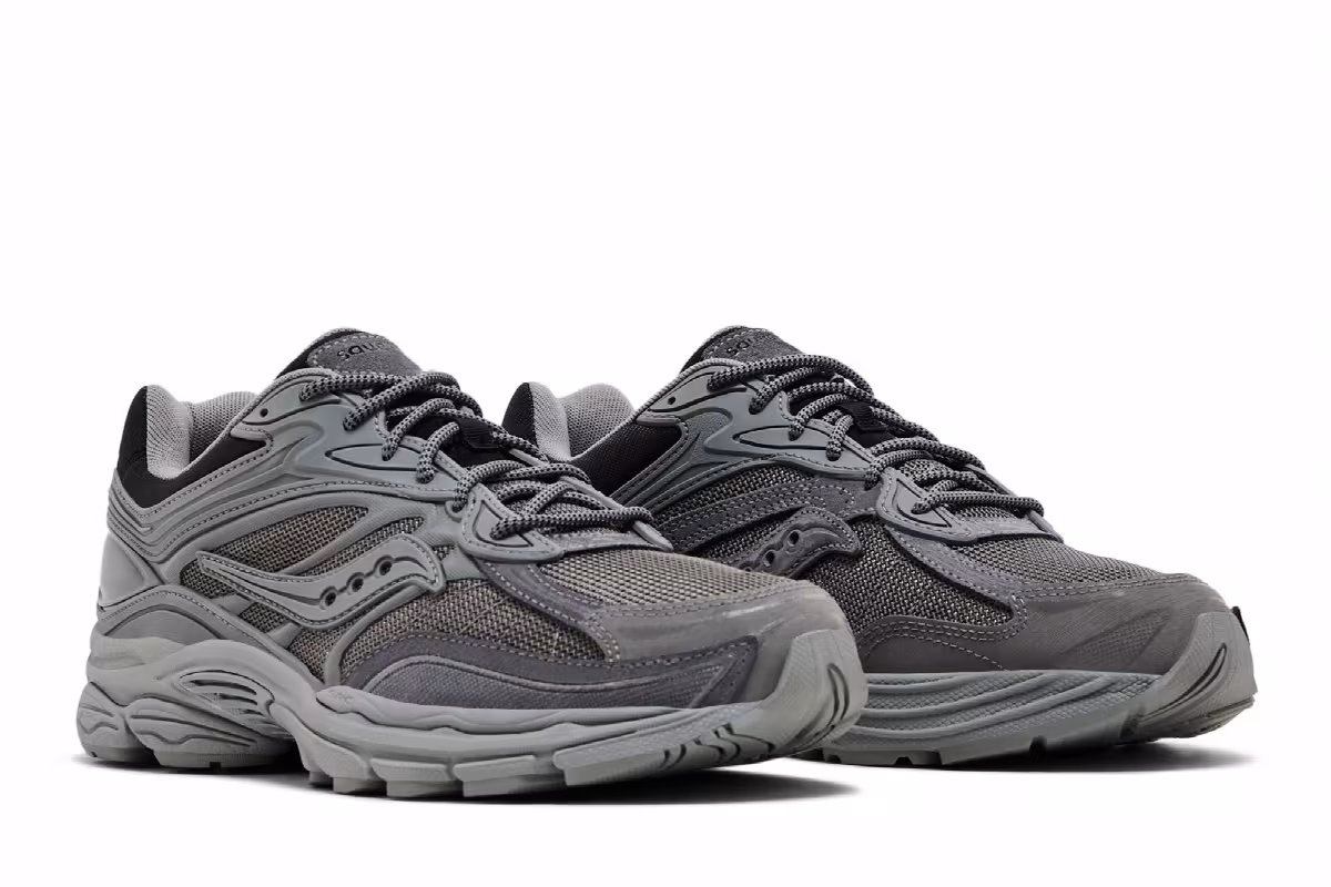 Saucony ProGrid Omni 9 Armor Pack - Grey, view 9