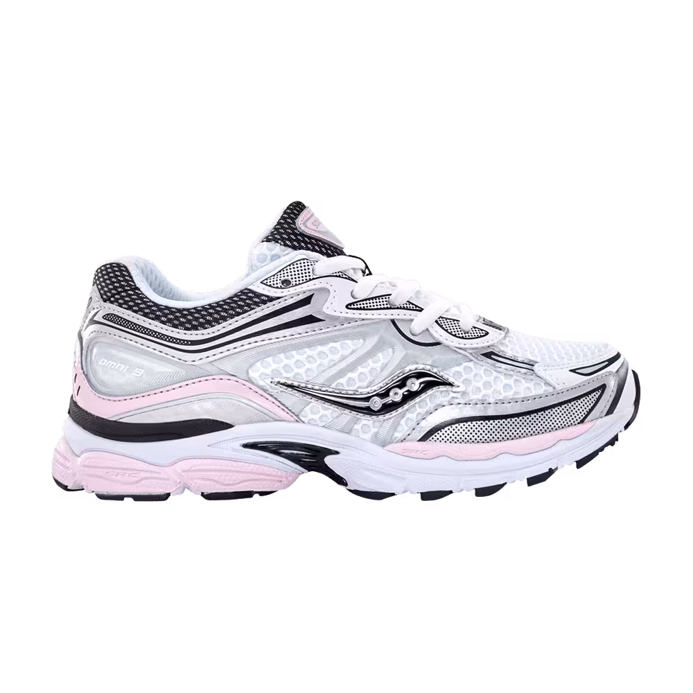 Saucony ProGrid Omni 9 KDZ Big Kid Silver Pink