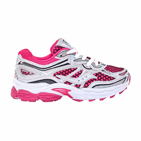 Saucony ProGrid Omni 9 KDZ Little Kid 'Fuchsia Iridescent'