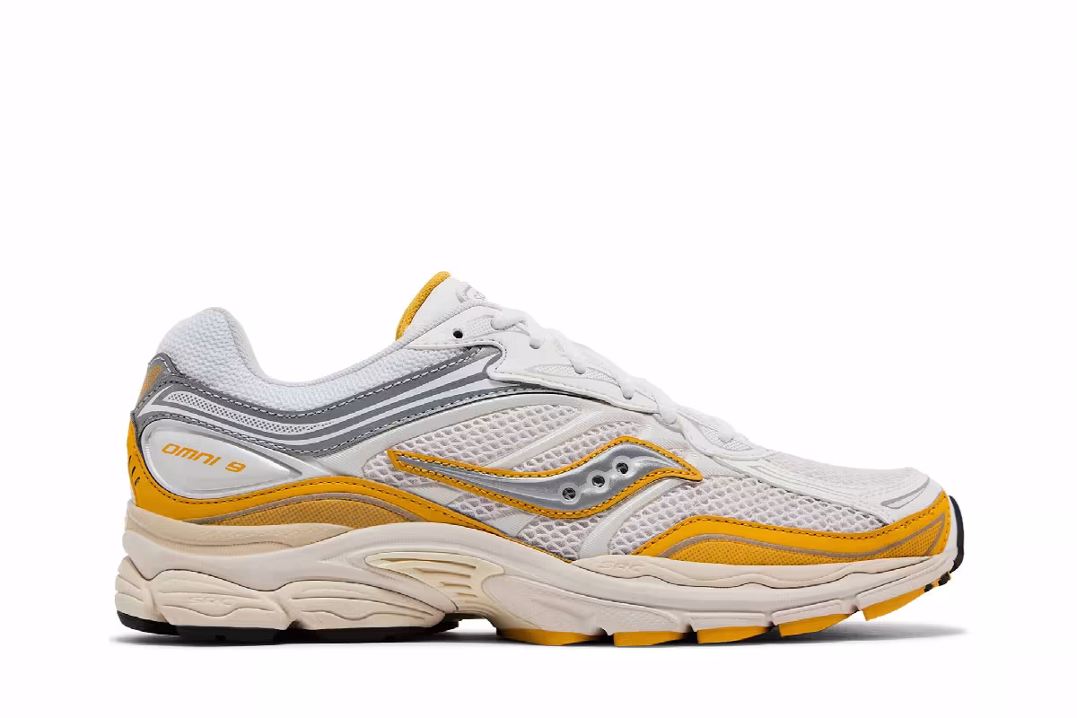 Saucony ProGrid Omni 9 Tomorrow, Meet Yesterday Pack - Pollen, view 2