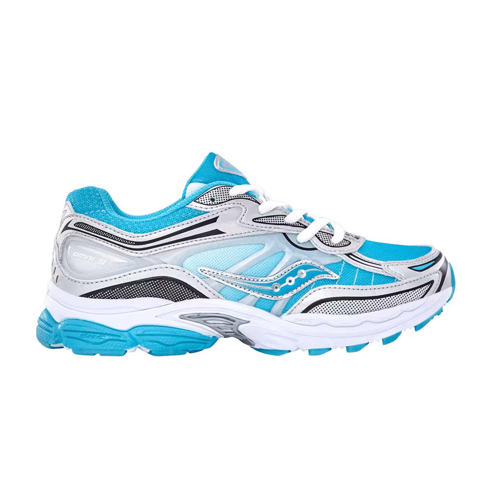 Saucony ProGrid Omni 9 KDZ Big Kid Scuba Silver