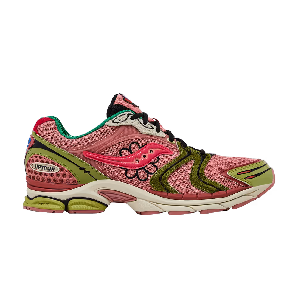 Jae Tips x Saucony ProGrid Triumph 4 Flowers Pack - Peach