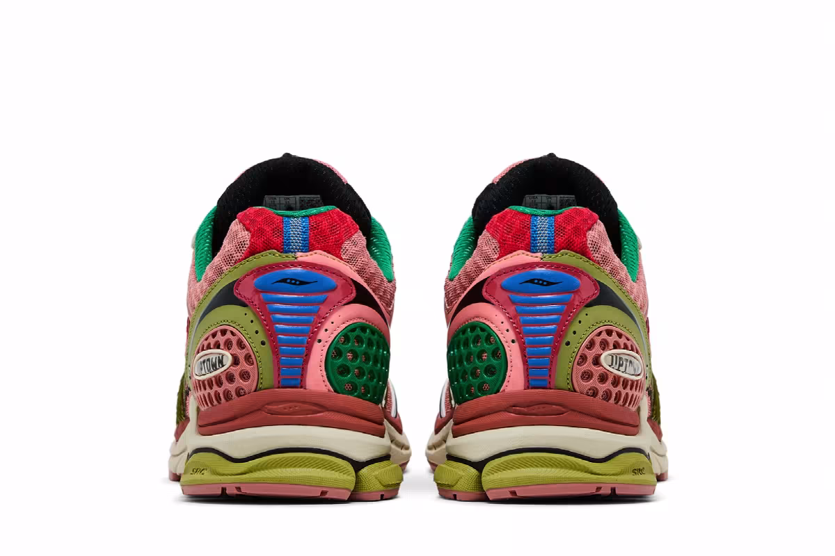 Jae Tips x Saucony ProGrid Triumph 4 Flowers Pack - Peach, view 7