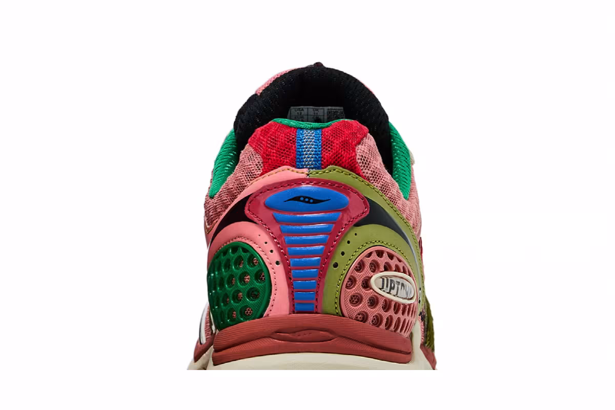Jae Tips x Saucony ProGrid Triumph 4 Flowers Pack - Peach, view 8