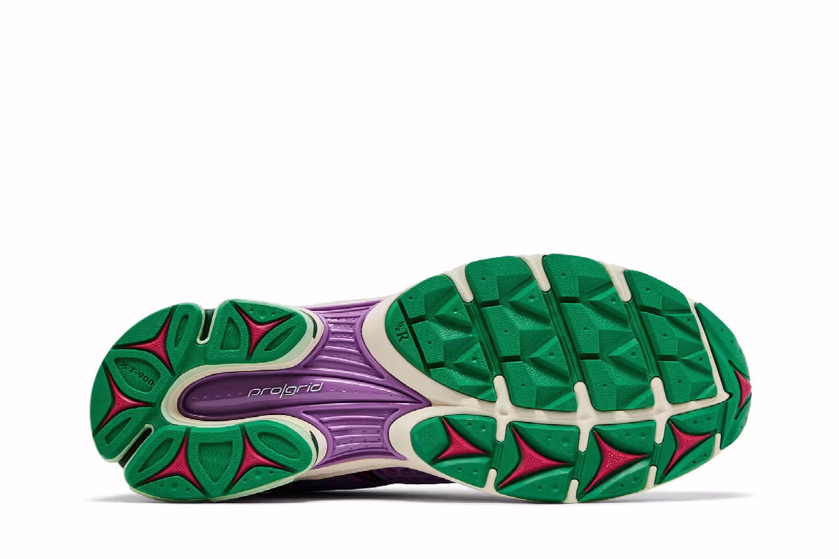 Jae Tips x Saucony ProGrid Triumph 4 Flowers Pack - Fern, view 5