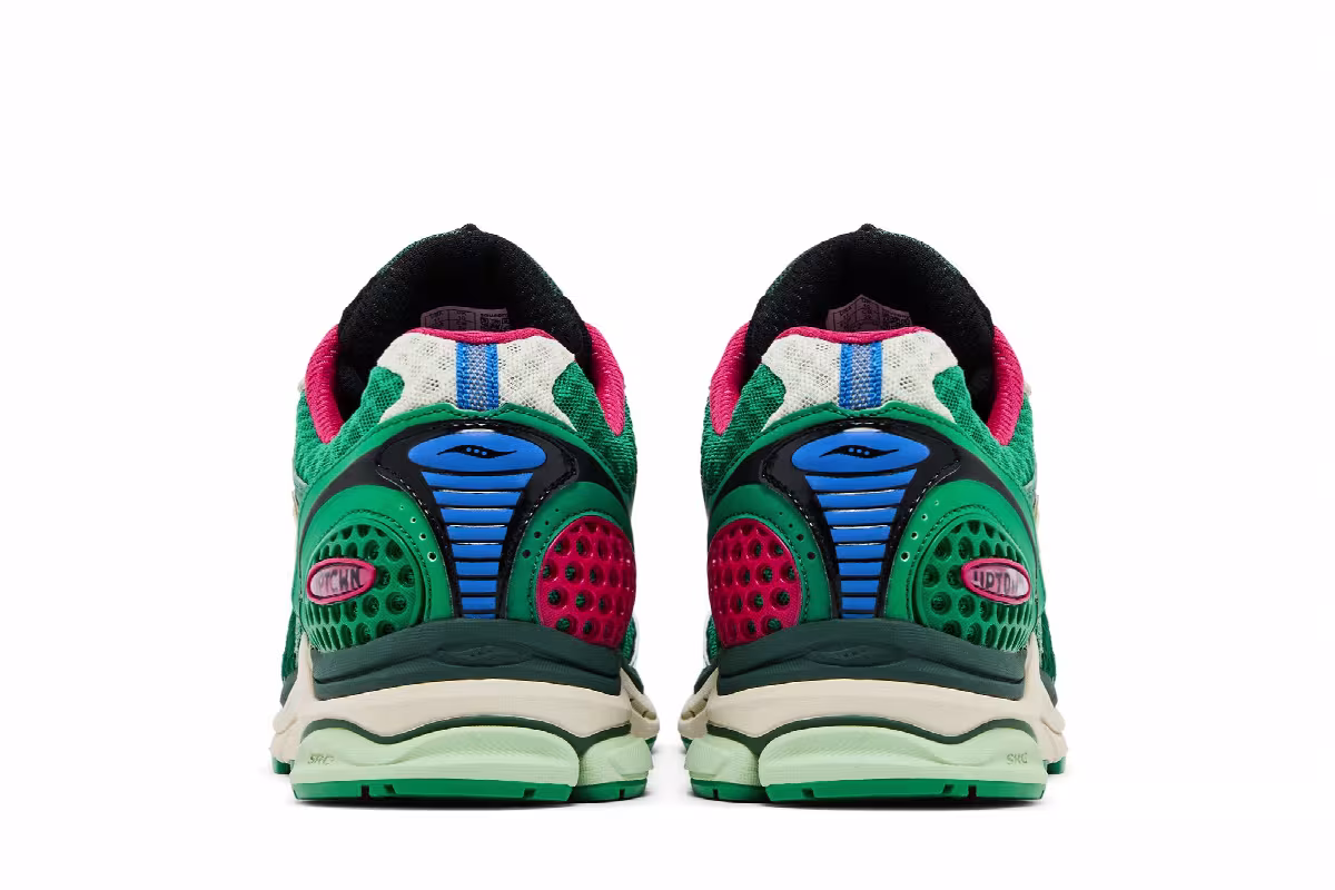Jae Tips x Saucony ProGrid Triumph 4 Flowers Pack - Fern, view 7