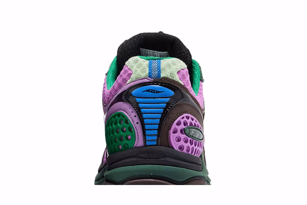 Jae Tips x Saucony ProGrid Triumph 4 Flowers Pack - Violet, view 8