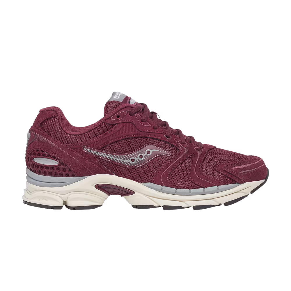 Saucony ProGrid Triumph 4 Premium Maroon Grey