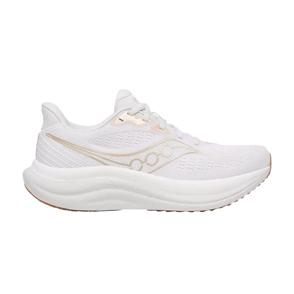 Saucony Women's Triumph 23 Wide White Arctic