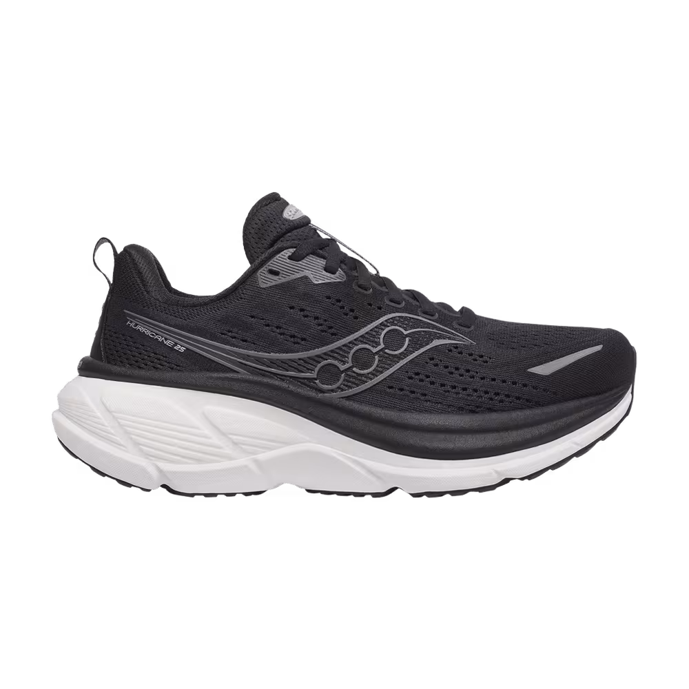 Saucony Women's Hurricane 25 Black White