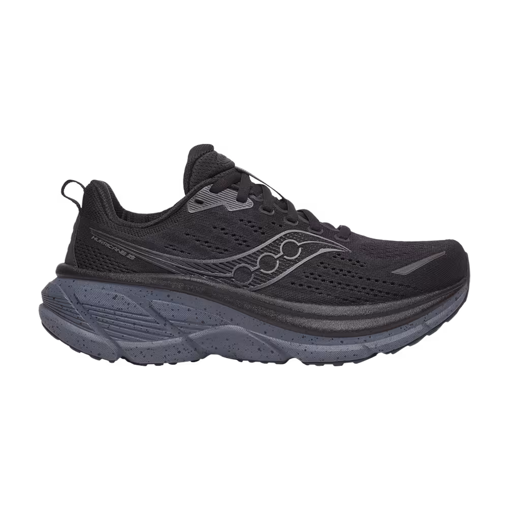 Saucony Women's Hurricane 25 Black Shadow