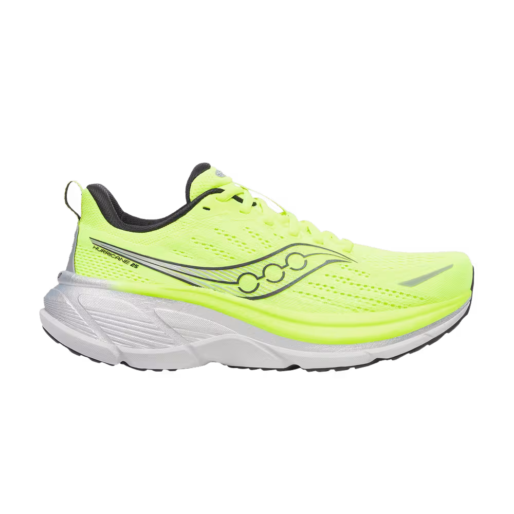 Saucony Hurricane 25 Citron Black