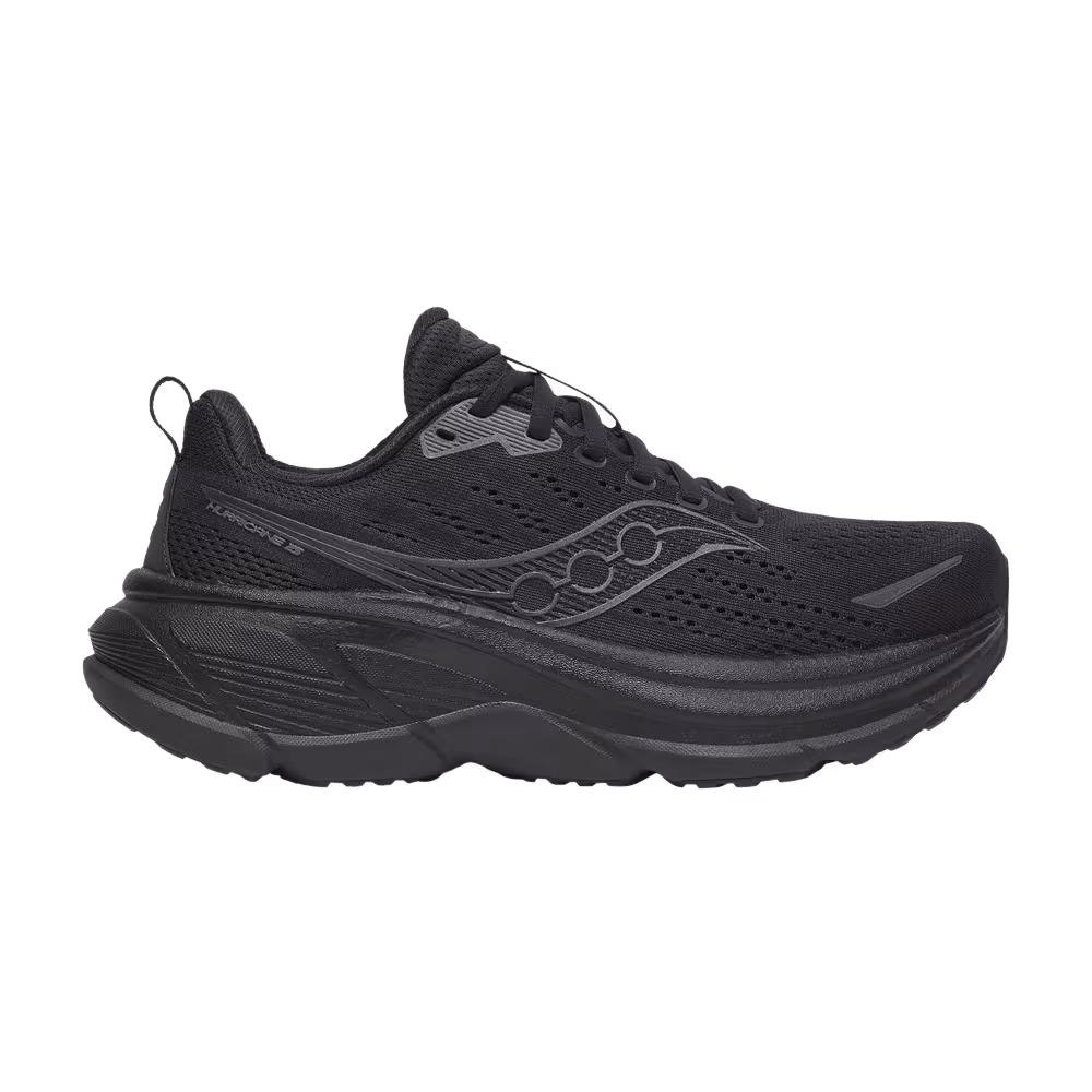 Saucony Women's Hurricane 25 Triple Black