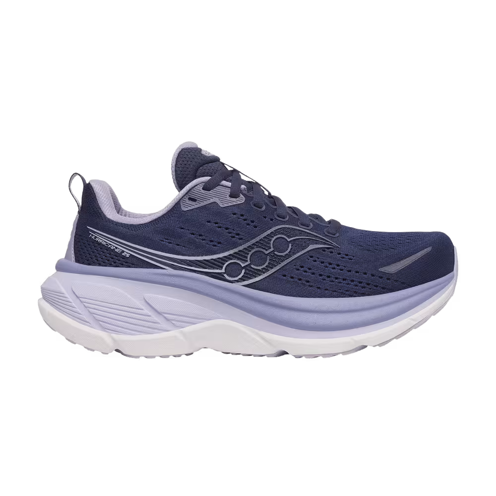 Saucony Women's Hurricane 25 Navy Aster