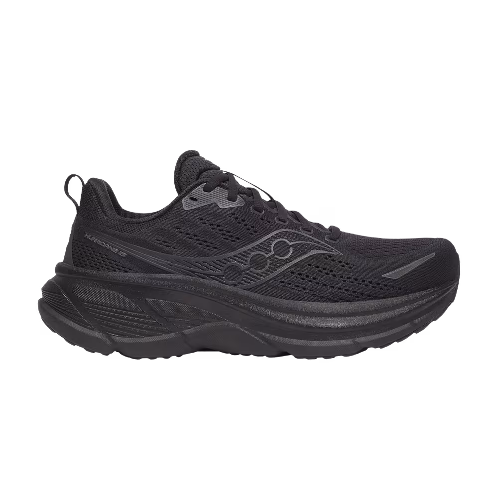 Saucony Hurricane 25 Triple Black